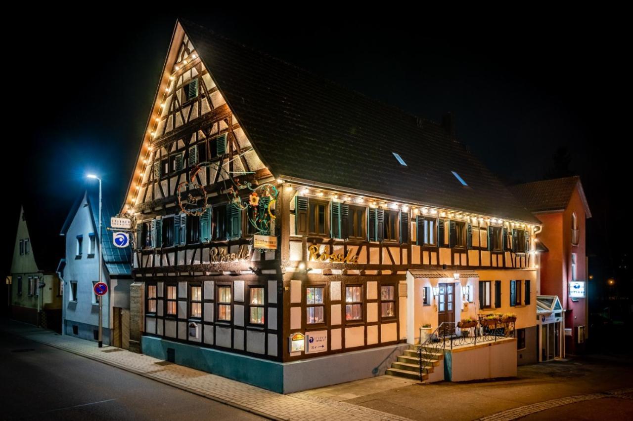 Gasthaus Roessle Bretzfeld Eksteriør bilde